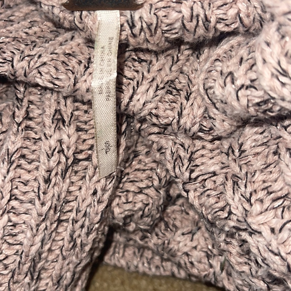 Pink marled FP turtleneck crop - Picture 4 of 4